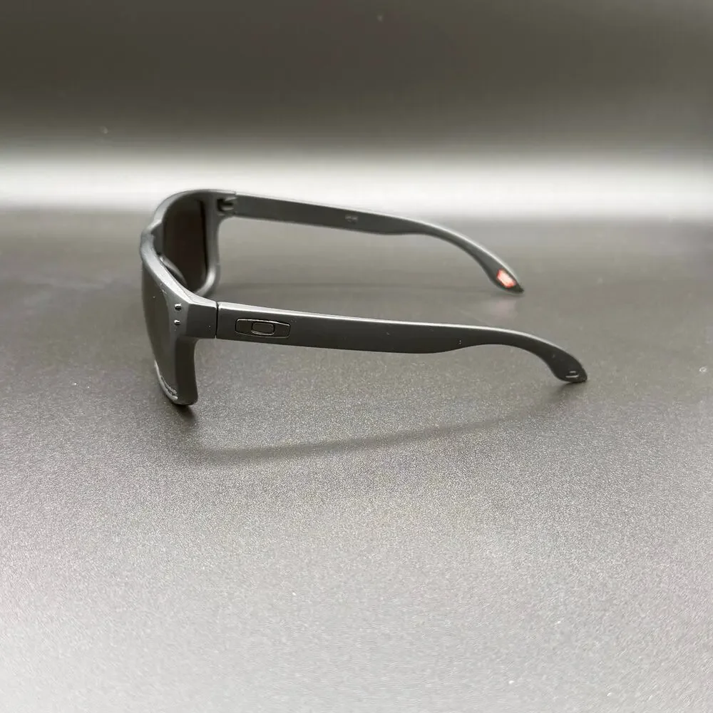 Oakley Holbrook OO9102 Matte Black Prizm Black Polarized Sunglasses 57mm USA